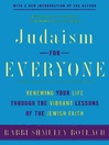 Cover image for Judaism for Everyone